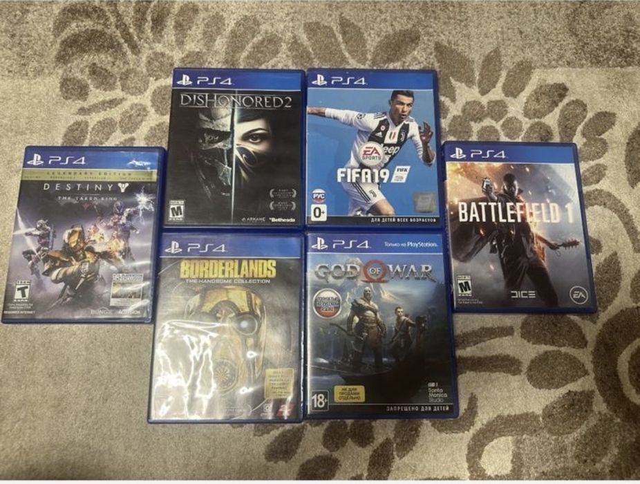 Игры для пс 4 не играл ими год