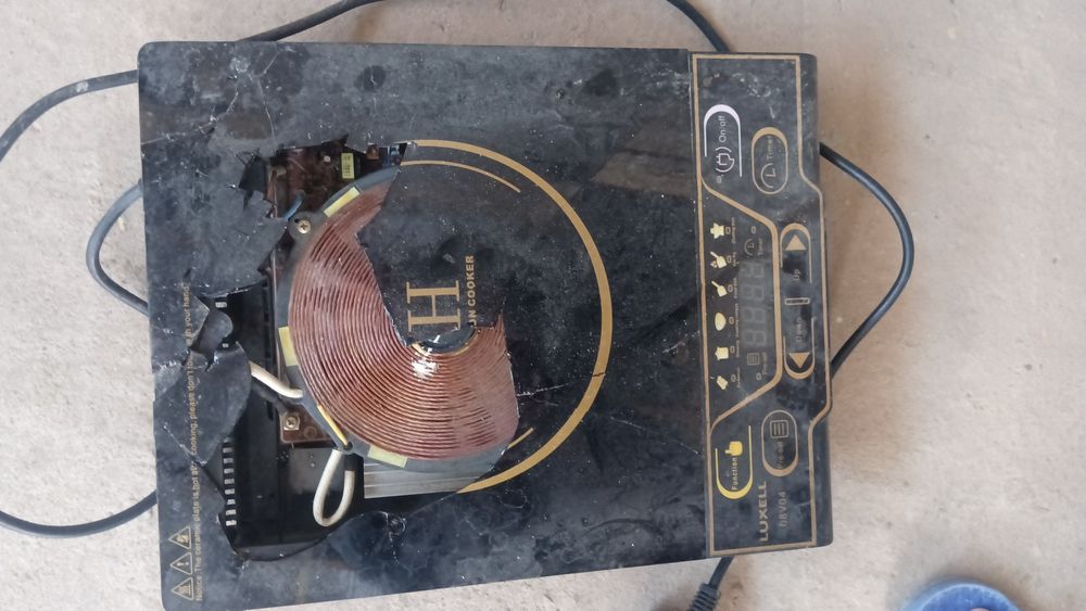 Индукционная плита, печка.