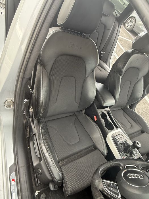 Set scaune s line material piele audi a4 b8.5 b8