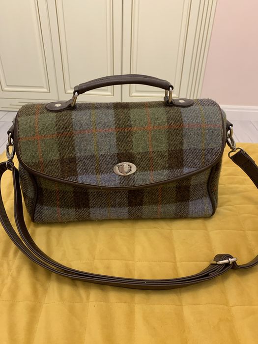 Британская сумка через плечо от Harris Tweed