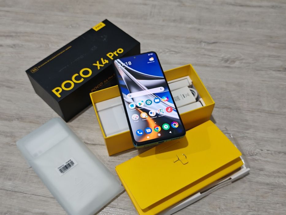 Poco X4 pro память 5G  128gb