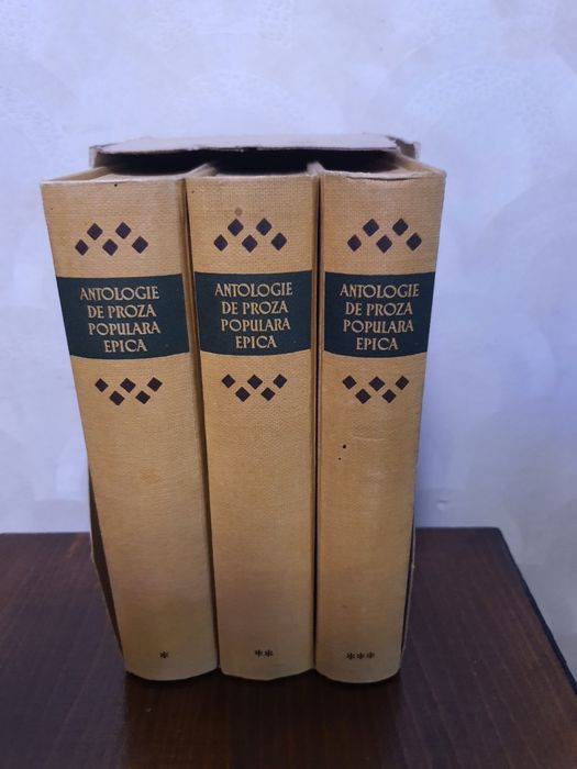 Rocambole 33 vol si Antologie de proza populara epica de Ovidiu Birlea