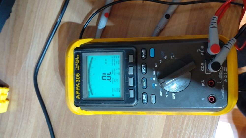 Apărat de măsură, multimetru profesional APPA 305