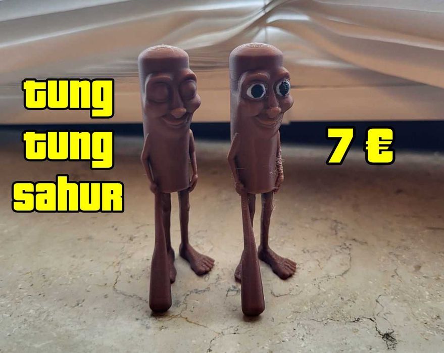 Italian Brainrot фигурки, Tralalero Tralala, Tung Tung Sahur и други