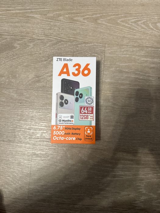 Продам телефон ZTE Blade A36