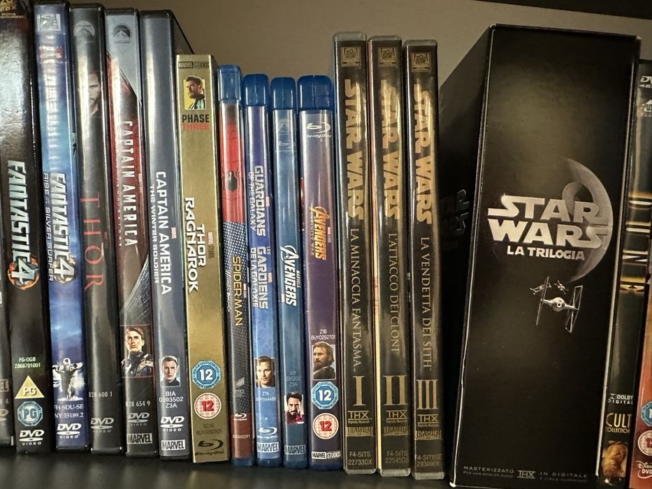 Филми DVD Blu-ray Marvel Disney Star Wars Star Trek Shrek Dune DC