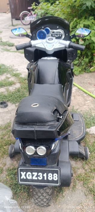 Детский электро мотоцикл