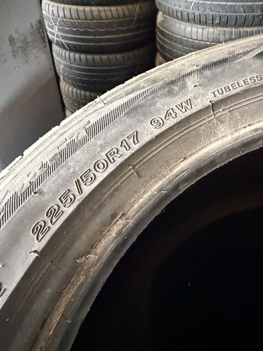 225/50/17 BRIDGESTONE RunFlat 2бр. 5мм