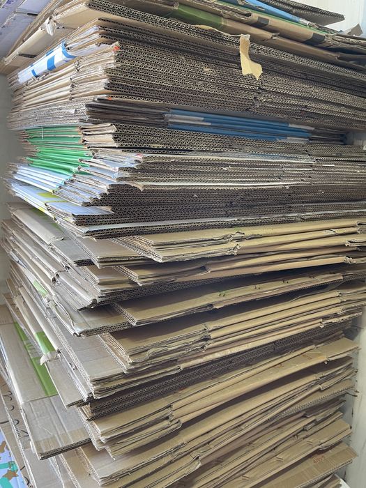 Картонные коробки целые разобраны