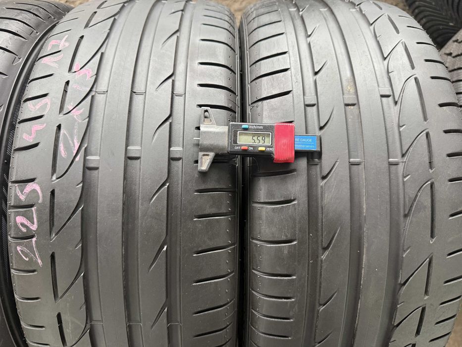 4x Anvelope Vara 245/40 R17 cu 225/45 R17 runflat - Bridgestone Potenz
