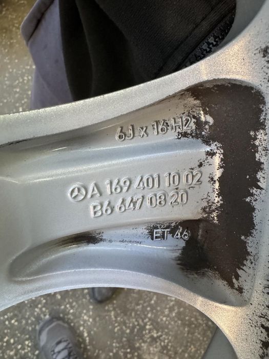 Алуминиеви джанти за Мерцедес/Mercedes A,B Class