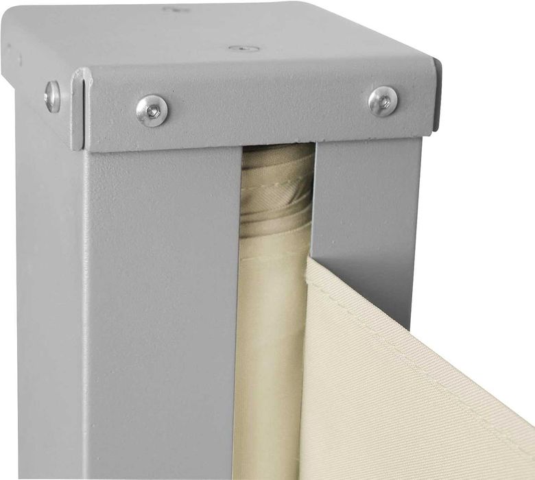 Jago® Прибиращ се параван за открито – 500 x 160 см