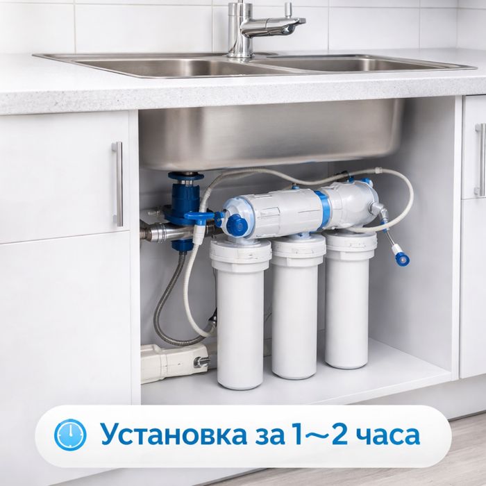 Фильтр для воды с установкой под ключ