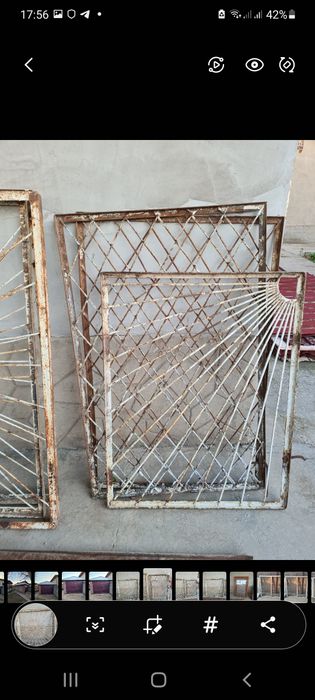 Решетки на окна либо для хозяйства