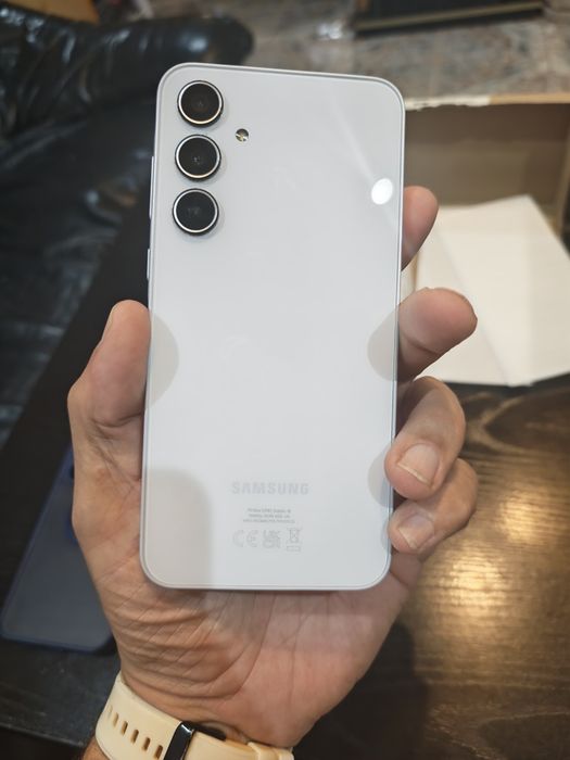 Samsung A35 ice blue гаранционен