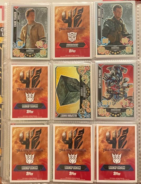 Album Topps Transformers