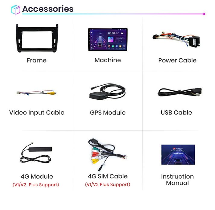 Navigatie Android dedicata VW Polo 5 (2008-2020)