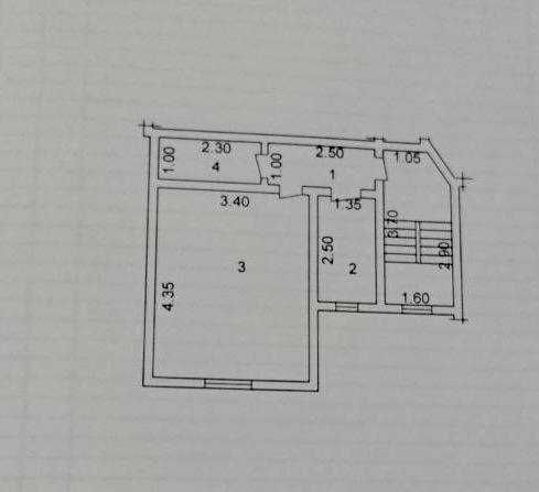 1/4/4 Метро БИЙ. Военный госпиталь. Ул. Магрур. 23м2. Ремонт. Мебель