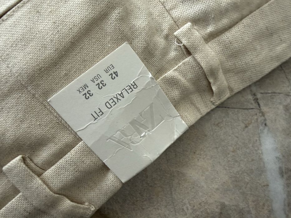 Ленен панталон Зара