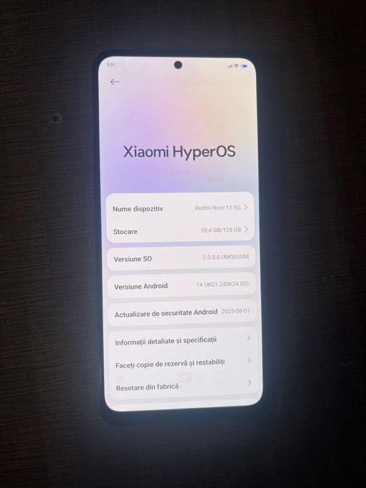 Vând telefon redmi note 12 5G