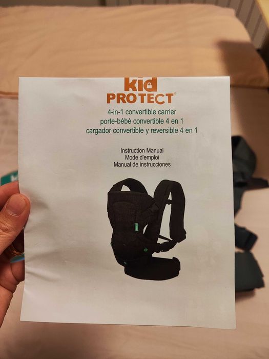 Ergonomic 4-in-1 Baby Carrier - KidProtect Premium Bliss