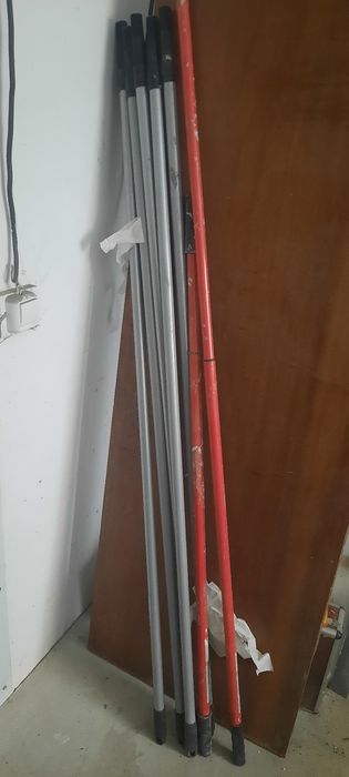 Стремянка, валики, уровень, шпателя