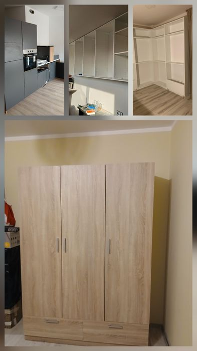 Montaj mobila JYSK,LEROY,IKEA-Lucrări reale