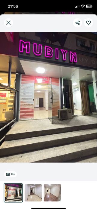 Ижарага берилади нотурар жой офис учун 1 этаж Ширин чоррахасида жойлаш