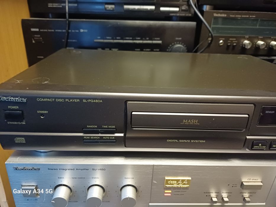 Technics sl-pg480a compact disc cd player