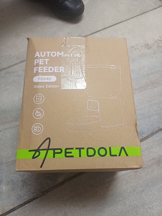 интелигентна автоматична хранилка за домашни любимци Apetdola Automatic Pet Feeder (Модел: FDV40 Vid