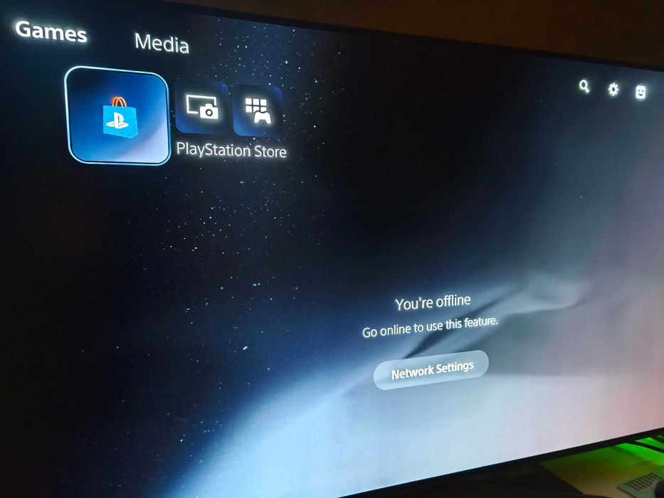 playstation 5 ps5 1tb digital edition maneta si un mic defect estetic