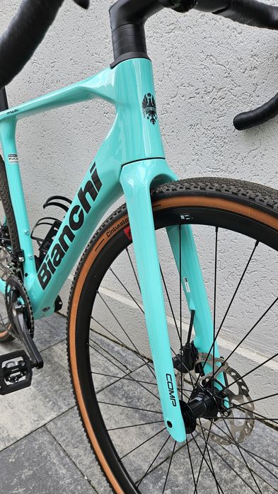 Bianchi Impulso Comp bicicleta gravel bike Carbon M GRX 2x12