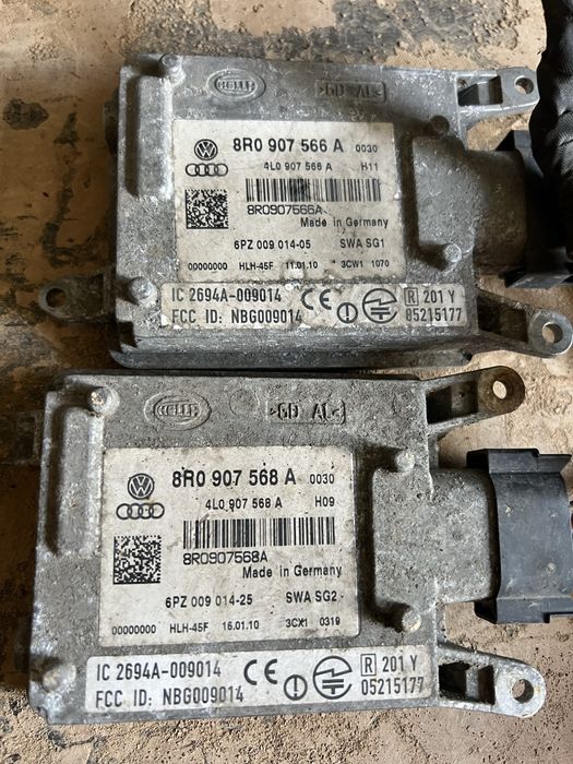8R0 907 566 A Radar  side assist  8R0 907 568 A
