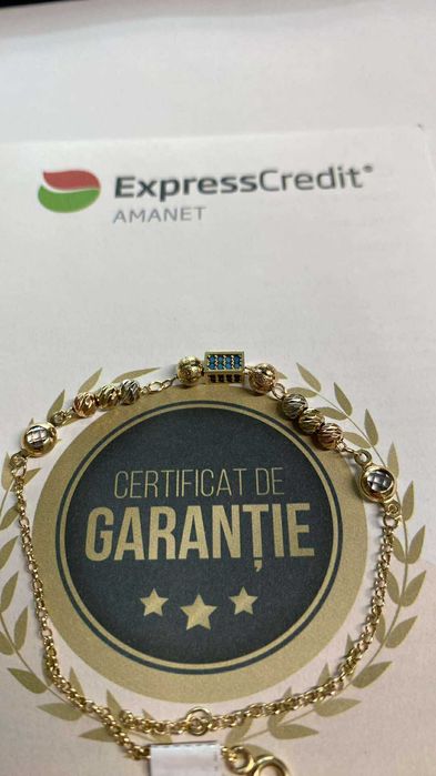 Bratara aur 14k ( Tomesti b 31636.2)-Garantie 2 ani