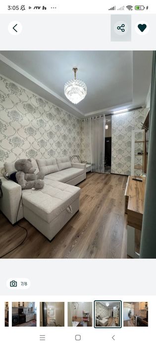 1/3/3   Новостройка. (паркентский) Шастри.   41000 уе