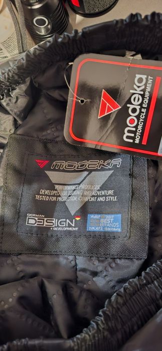 Мото дъждобран с тънка подплата