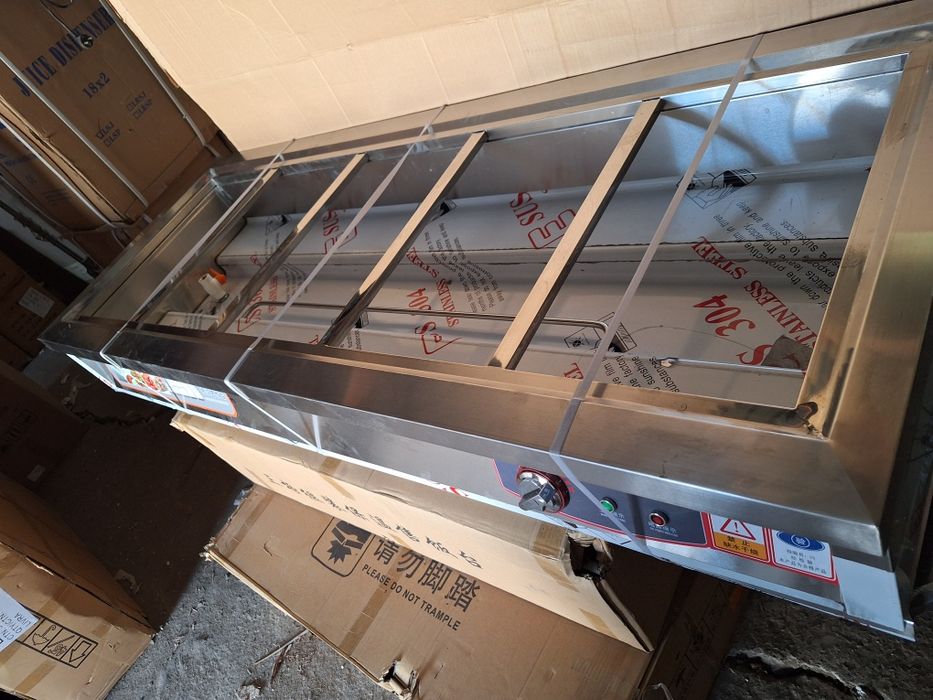 Бен Мари топла витрина с водна баня-чисто нова  3 модела