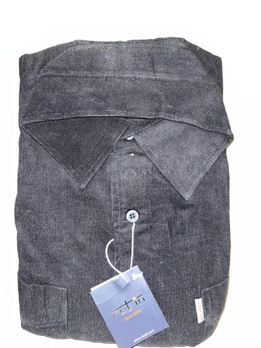 Рубашка, черная, размер S(39)