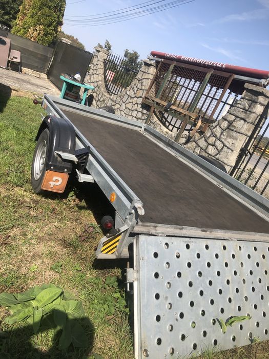 Trailer o axa 1600kg basculabila robusta 2020 categ B Urgent!
