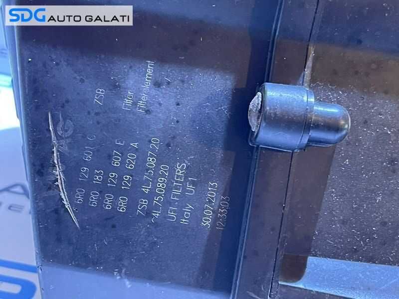 Carcasa Filtru Aer Skoda Fabia 2 1.6 TDI CAY CAYA CAYB CAYC 2009 - 2015 Cod 6R0129601C