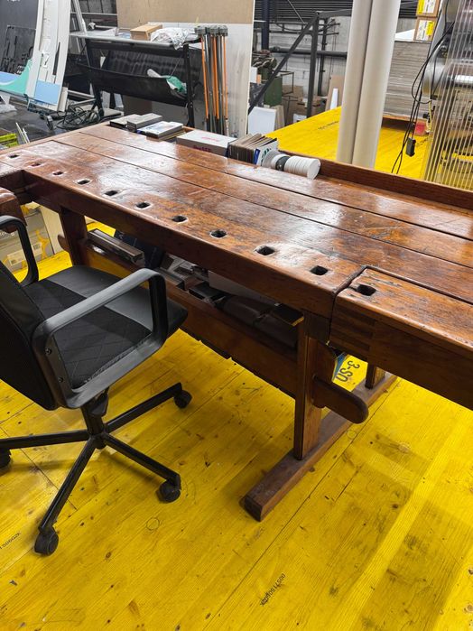 Vand Tejghea Reconditionata, Banc de Lucru tamplarie din lemn masiv.