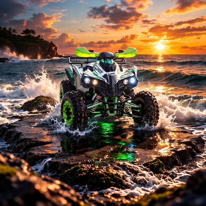 Vând ATV kxd 200 pro germany intergalactic