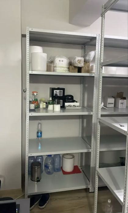 Стеллажи новые, не использовались