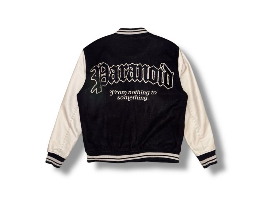 Black Squad x Paranoid Society Bomber Jacket страхотно мъжко бомбър яке - L