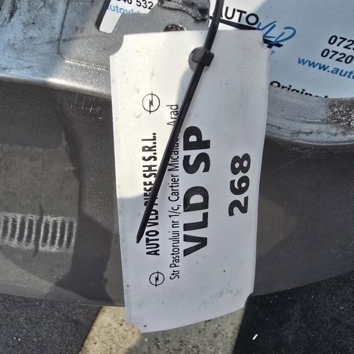 Bara spate completa cu ornament crom Opel Astra J Facelift