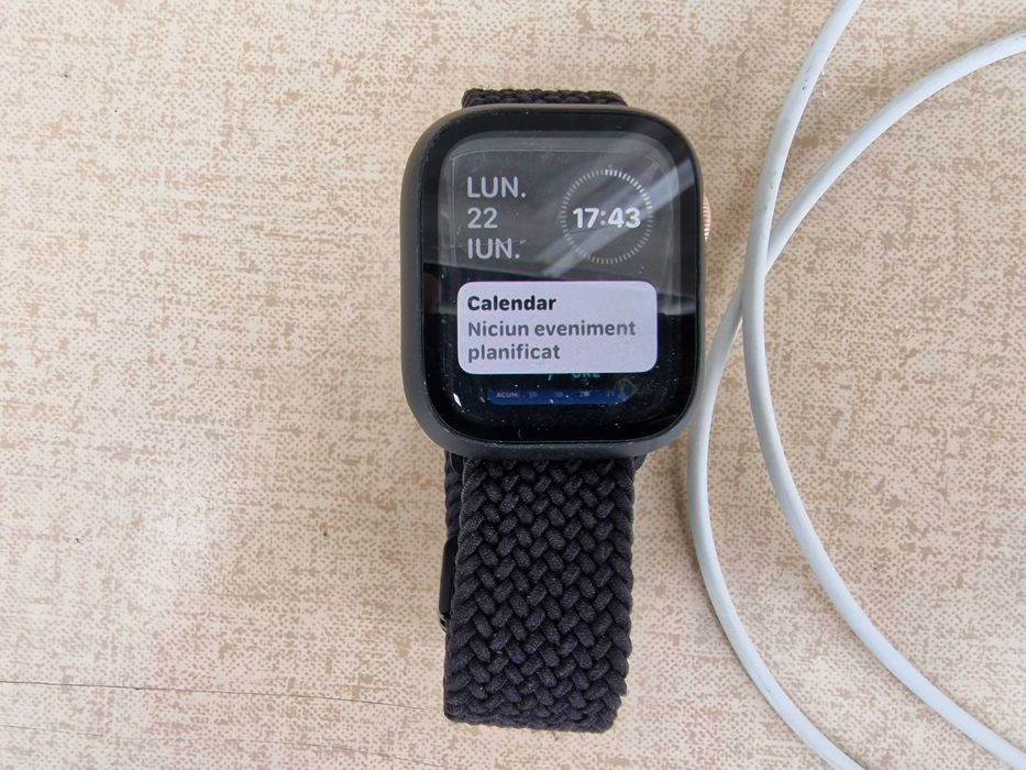 Apple Watch Series 6 A2293 Grafit 40MM GPS + Ceas Smart Apple S6 celular 50m Wifi LTE rezistent la apă