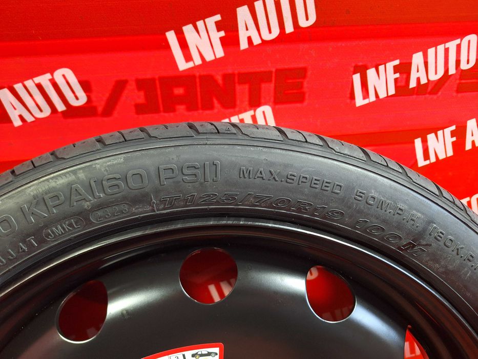 Roata Rezerva SLIM 5x112 19'' OEM AUDI A4 8K 8W - NOUA DOT 2022