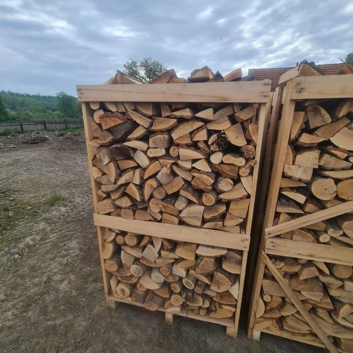 Lemne de foc din esență tare FAG paletizat cantitate 1.8 METRI STERI