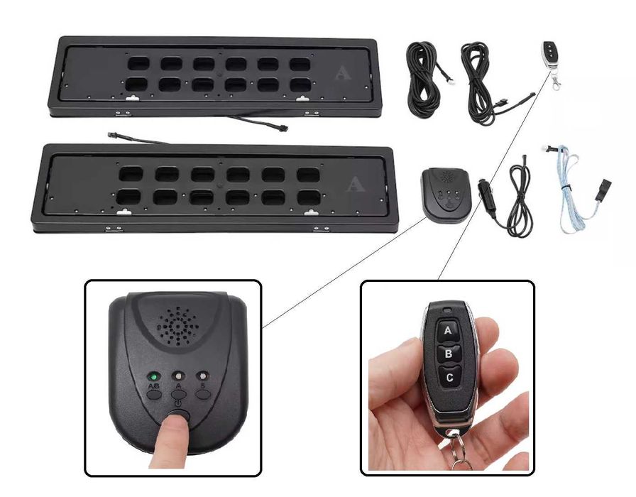 Флипър, обръщач за регистрационни табели