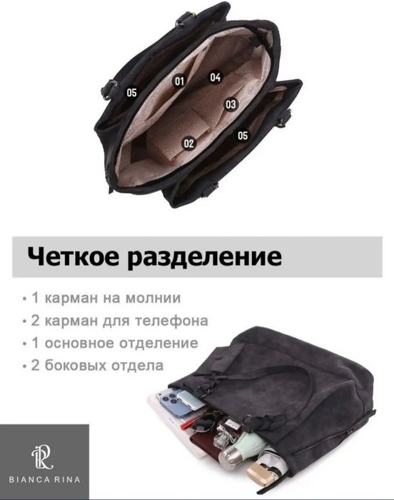 Сумка тоут большая